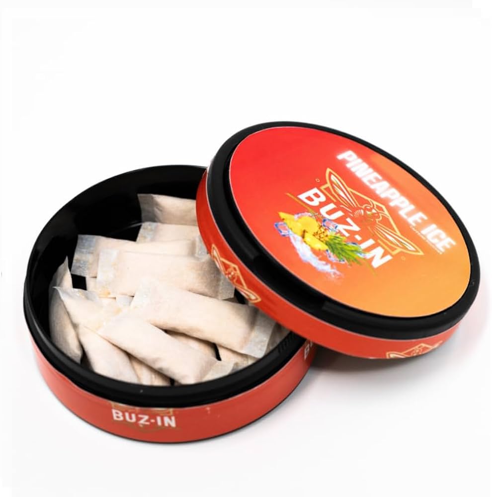 BUZ-IN Pineapple Ice Energy Pouches