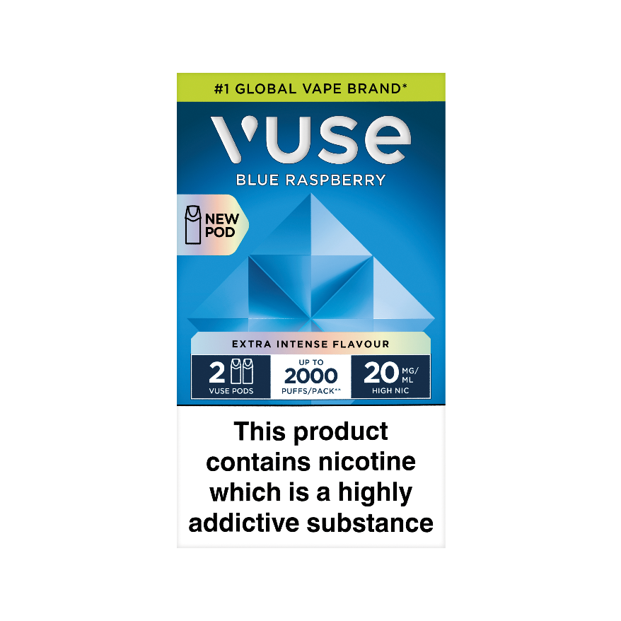 VUSE Blue Raspberry Pods