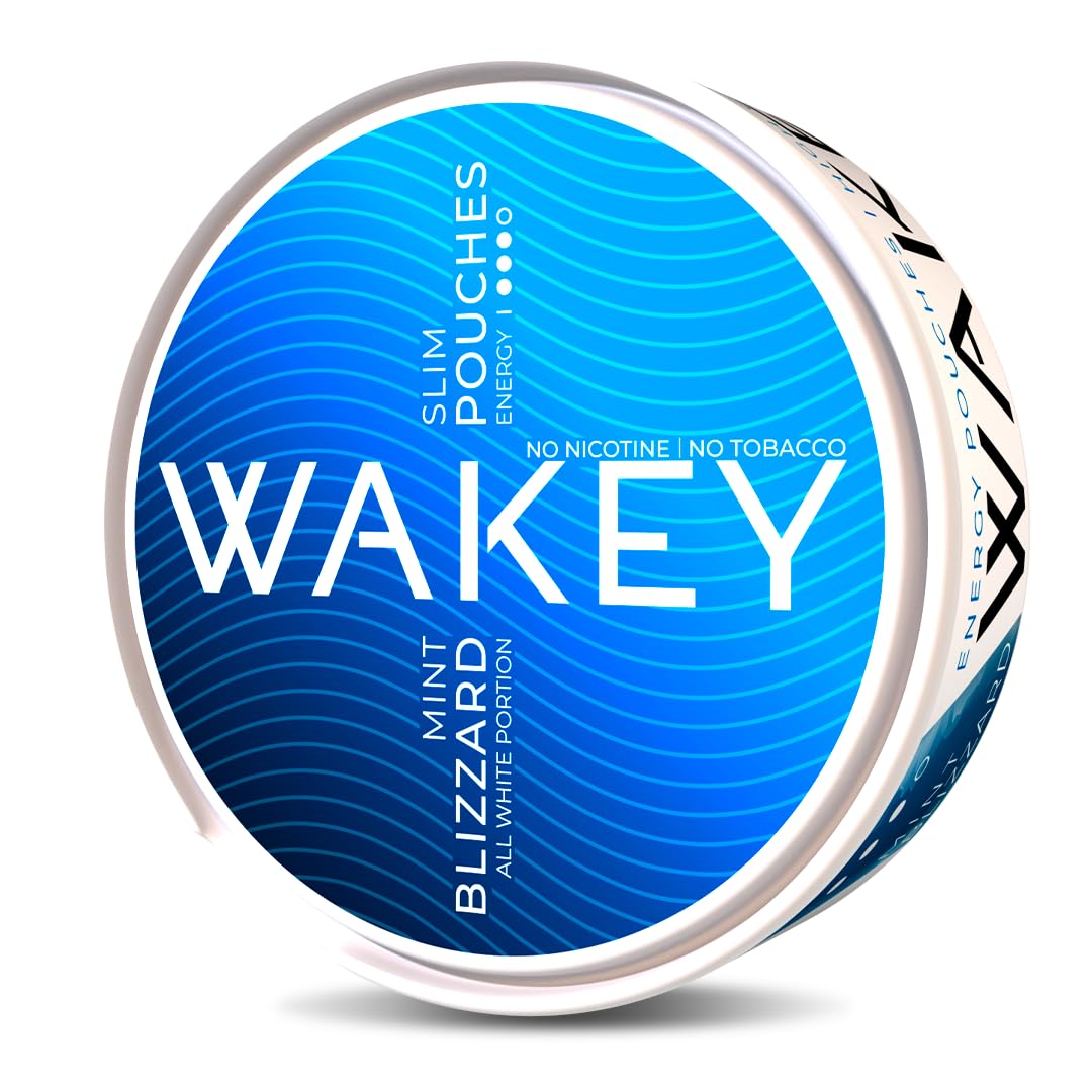 WAKEY Mint Blizzard Energy Pouches