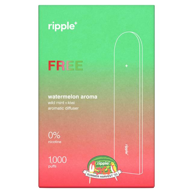 Ripple+ FREE Zero Nicotine Watermelon Pos