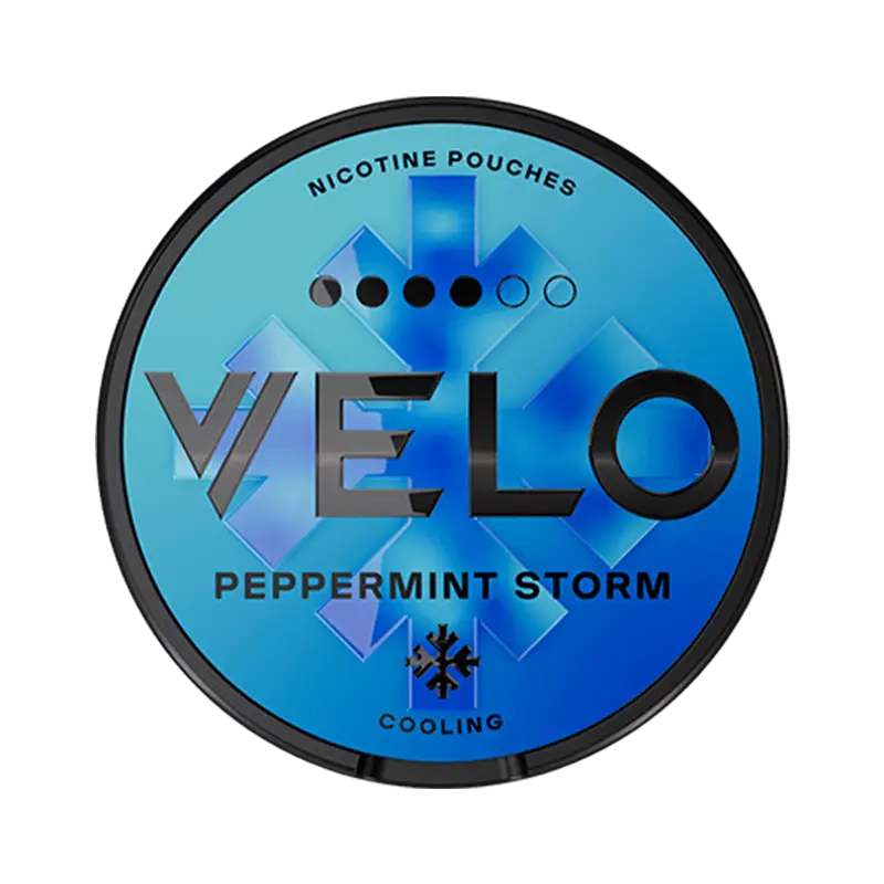 VELO Peppermint Storm| Nicotine Pouches