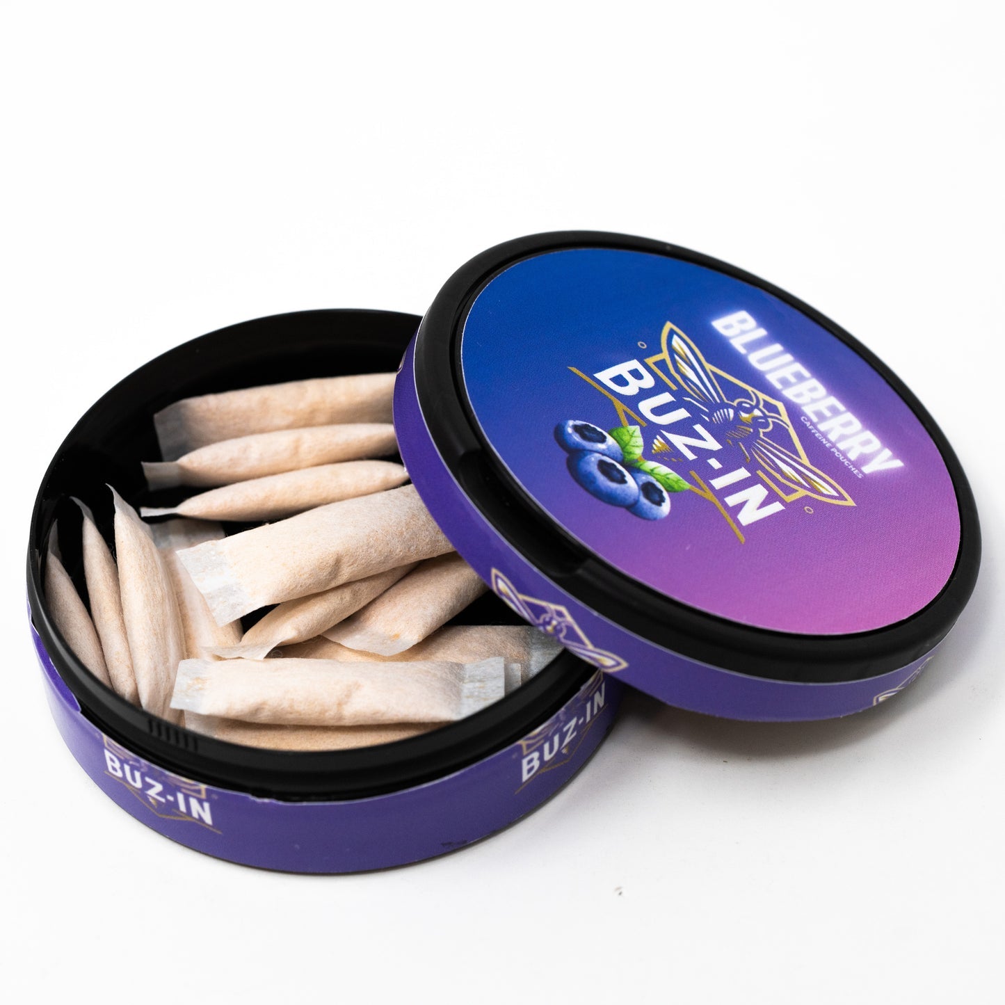 BUZ-IN Blueberry Energy Pouches