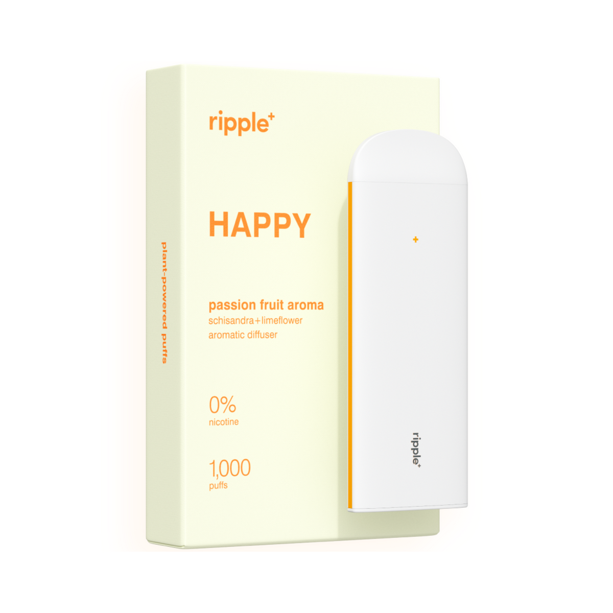 Ripple+ HAPPY Zero Nicotine Passion Fruit Pods