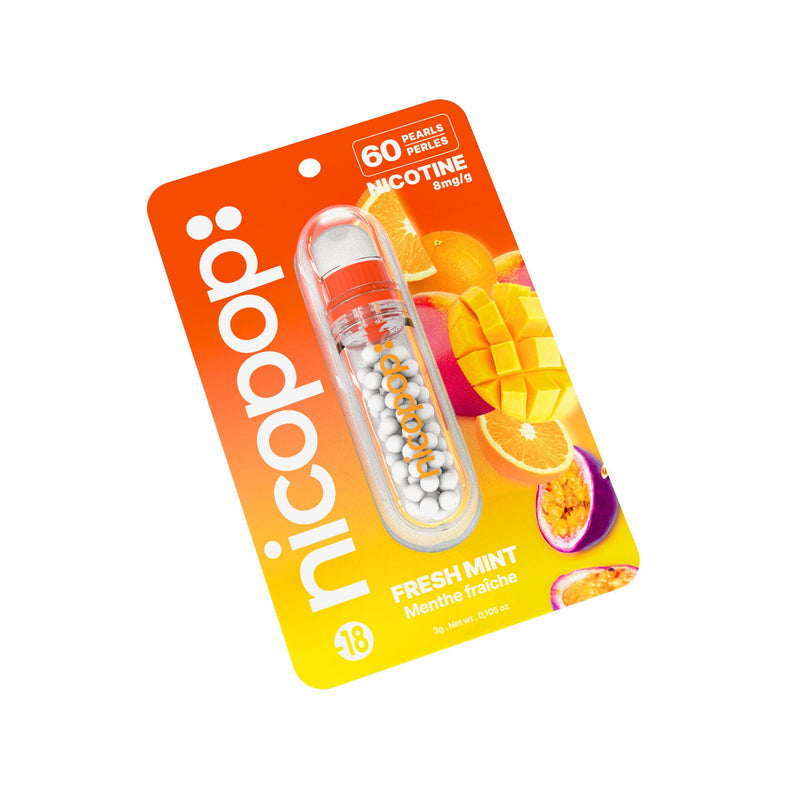 Nicopop Tropical| 8mg Nicotine Pearls