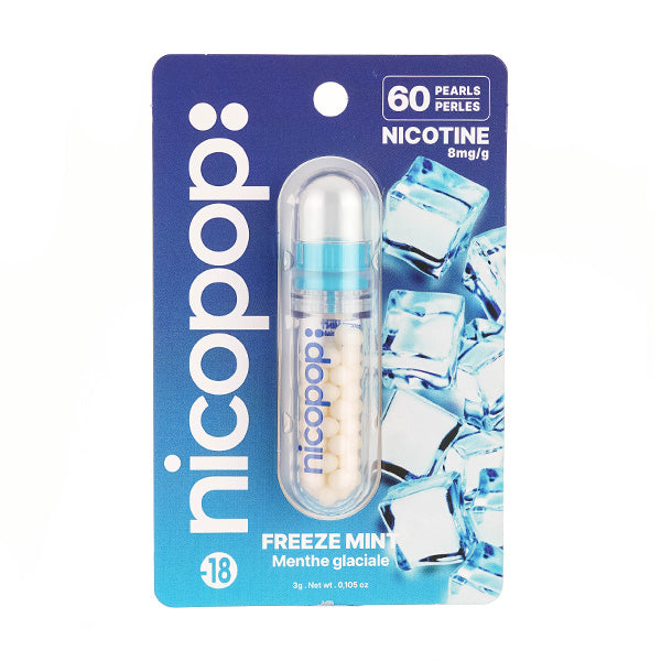 Nicopop Freeze Mint| 8mg Nicotine Pearls