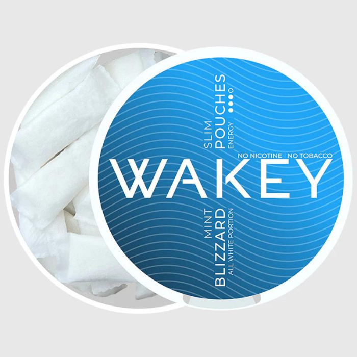 WAKEY Mint Blizzard Energy Pouches