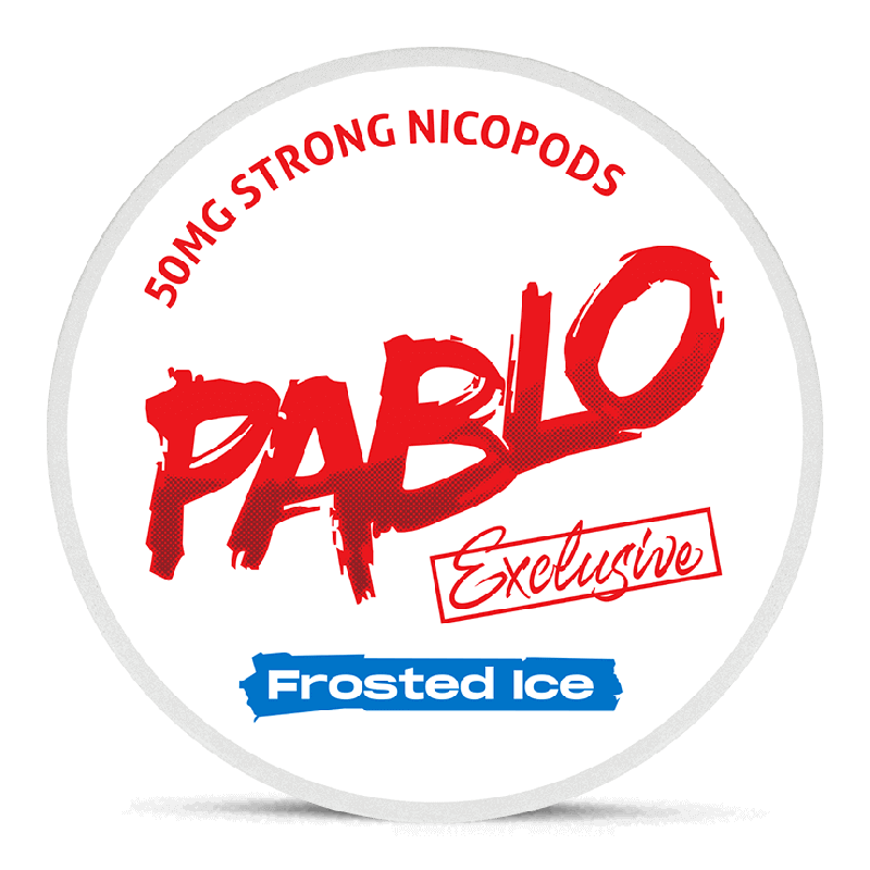 PABLO Frosted Ice| 50mg Nicotine Pouches