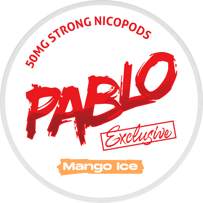 PABLO Mango Ice| 50mg Nicotine Pouches