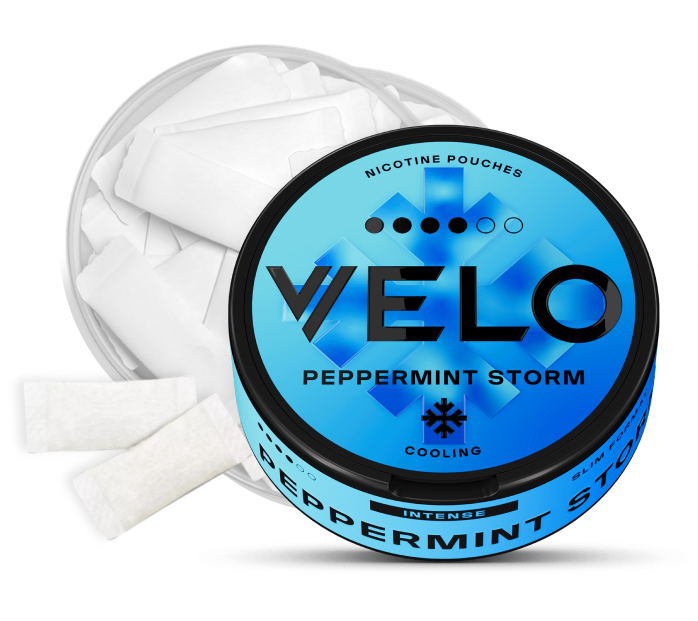 VELO Peppermint Storm| Nicotine Pouches