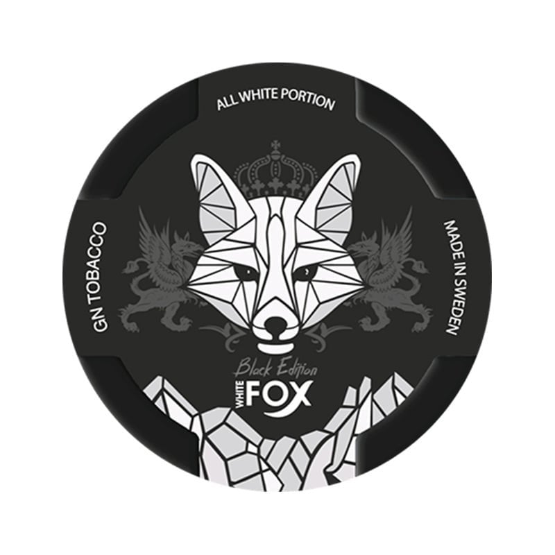 WHITE FOX Black Edition Nicotine Pouches