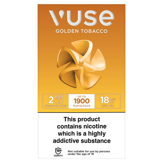VUSE Golden Tobacco Pods
