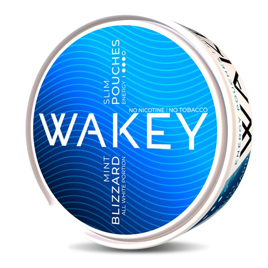 WAKEY Mint Blizzard Energy Pouches