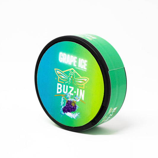 BUZ-IN Grape Ice Energy Pouches