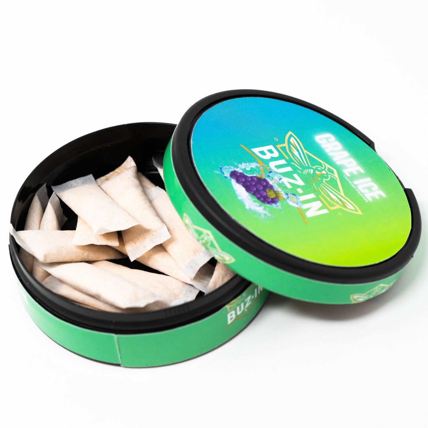 BUZ-IN Grape Ice Energy Pouches