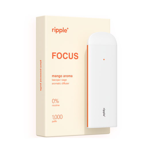 Ripple+ FOCUS Mango Zero Nicotine Pods