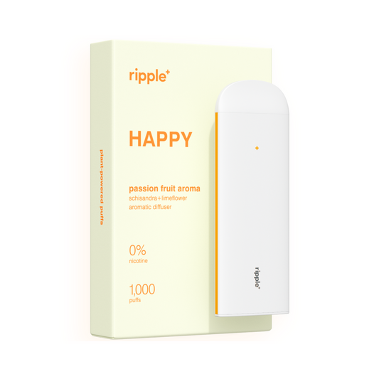 Ripple+ HAPPY Zero Nicotine Passion Fruit Pods