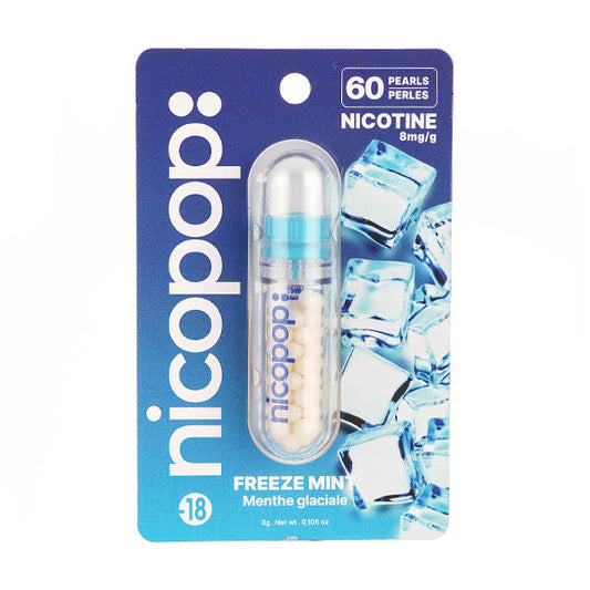 Nicopop Freeze Mint| 8mg Nicotine Pearls