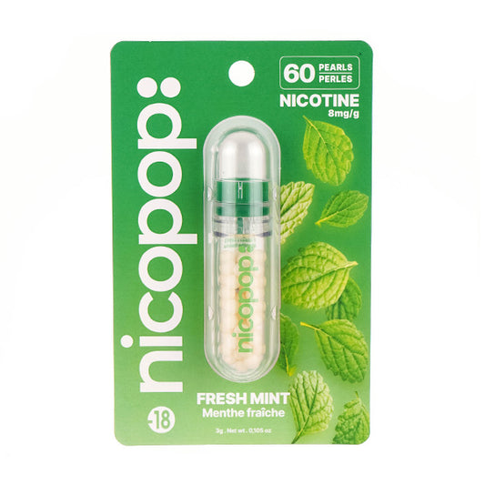 Nicopop Fresh Mint| 8mg Nicotine Pearls