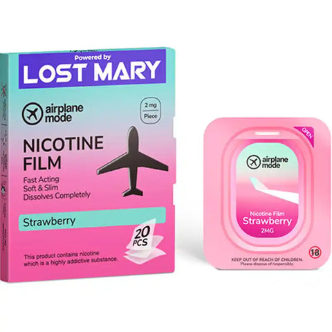 LOST MARY Strawberry| 2mh Nicotine Film Strips