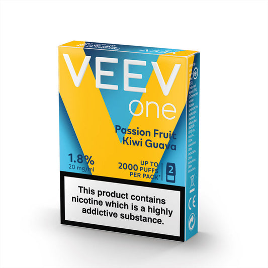 VEEV One Passion Fruit Kiwi Guava Pods