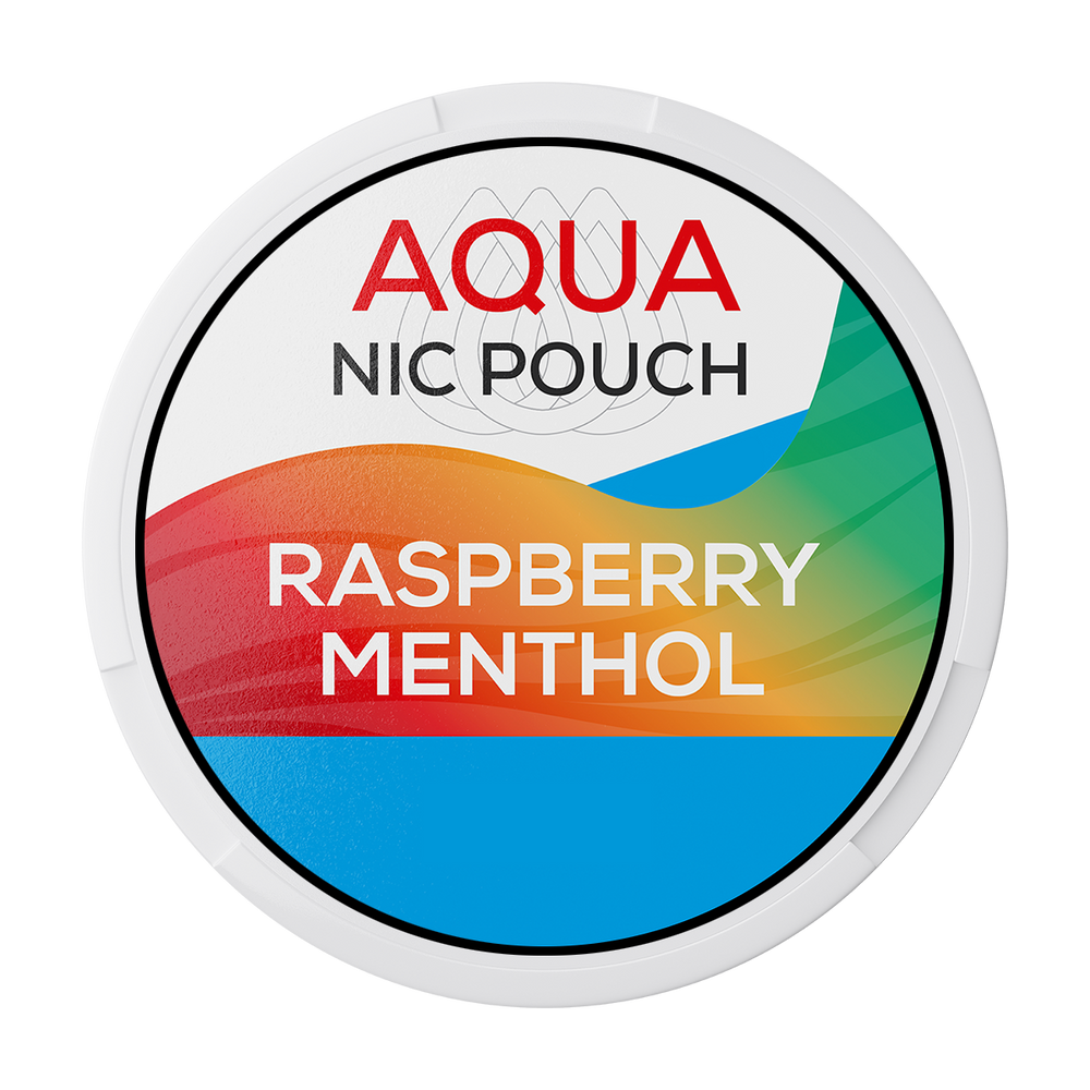 AQUA Raspberry Menthol| 11mg Nicotine Pouches