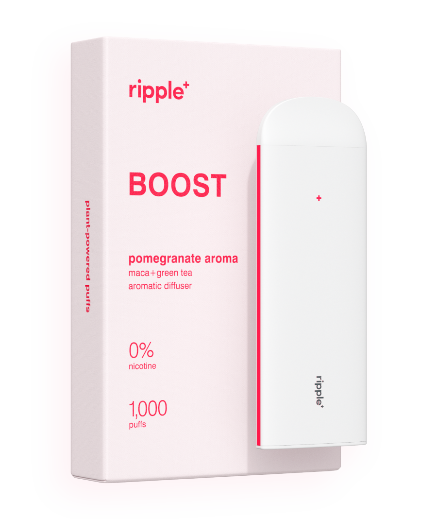 Ripple BOOST Pomegranate| Zero Nicotine Vape Pod