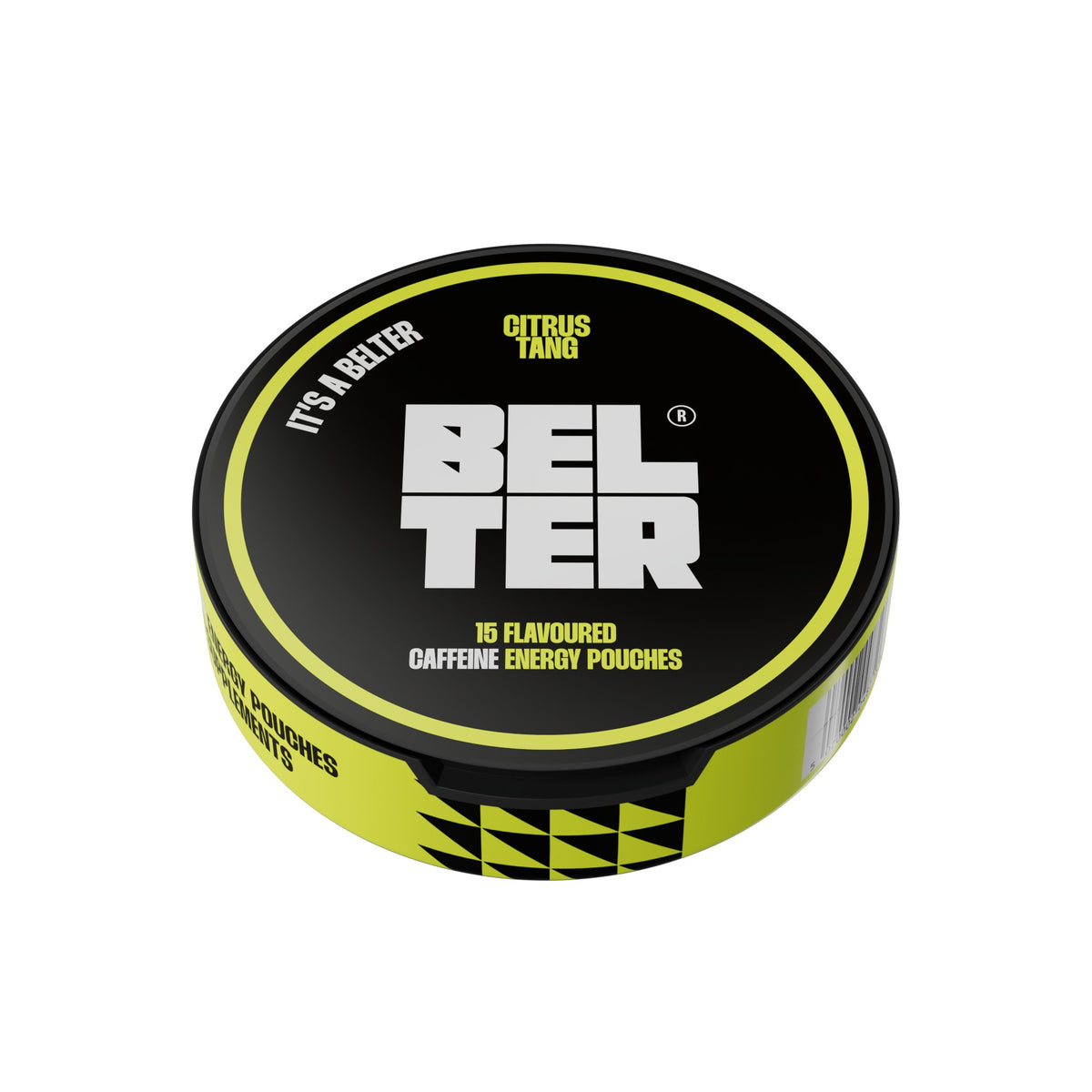 BELTER Citrus Tang Caffeine Pouches