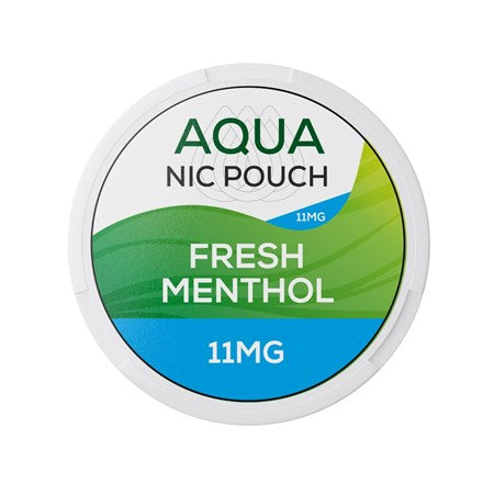 AQUA Fresh Menthol 11mg Nicotine Pouches