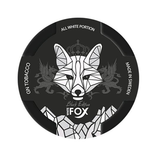 WHITE FOX Black Edition Nicotine Pouches